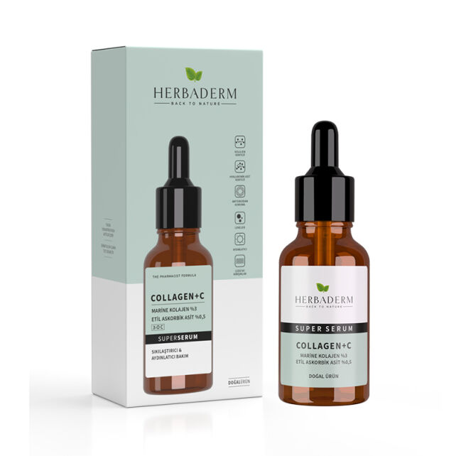 Herbaderm Collagen C - Cilt Bakım Serumu 30ml - 3