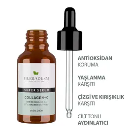 Herbaderm Collagen C - Cilt Bakım Serumu 30ml - 5