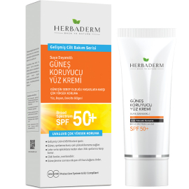 Herbaderm Güneş Koruyucu Yüz Kremi 75ml - Herbaderm
