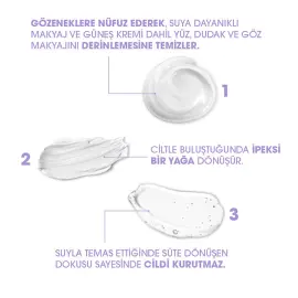 Herbaderm Hello Clean Hyaluronik 3D - Yağ Bazlı Temizleyici Balm 100ml - 3
