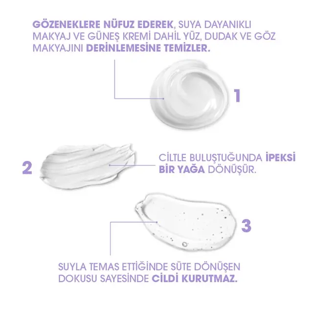 Herbaderm Hello Clean Hyaluronik 3D - Yağ Bazlı Temizleyici Balm 100ml - 3