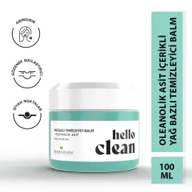 Herbaderm Hello Clean Oleanolik Asit - Yağ Bazlı Temizleyici Balm 100ml - 3