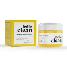 Herbaderm Hello Clean Saf C Vitamini - Yağ Bazlı Temizleyici Balm 100ml - 1