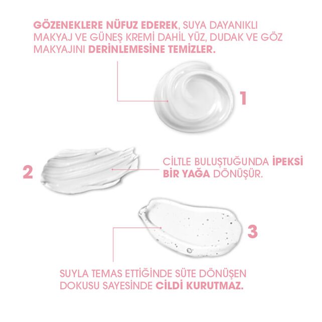 Herbaderm Hello Clean Squalane & Bisabolol - Yağ Bazlı Temizleyici Balm 100ml - 2