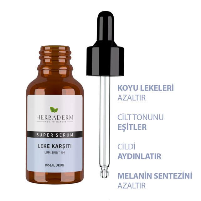 Herbaderm Leke Karşıtı Cilt Bakım Serumu 30ml - 4