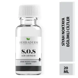 Herbaderm S.O.S - Siyah Nokta Karşıtı Serum 20ml - 3