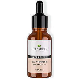 Herbaderm Saf C Vitamin Cilt Bakım Serumu 30ml - Herbaderm