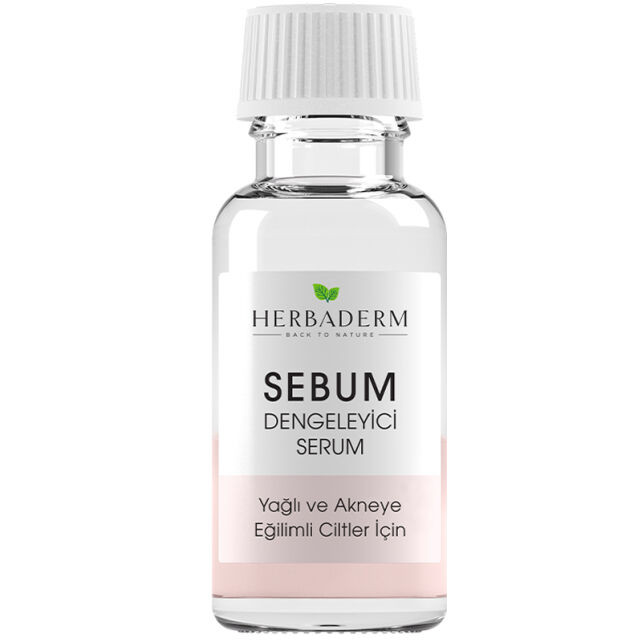 Herbaderm Sebum Dengenleyici Serum 20ml - 1