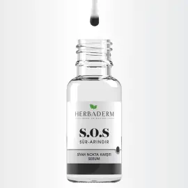 Herbaderm S.O.S S - Siyah Nokta Karşıtı Serum 20ml - 2