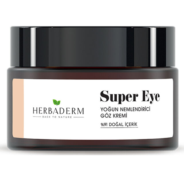 Herbaderm Super Eye - Yoğun Nemlendirici Göz Kremi 20ml - 1
