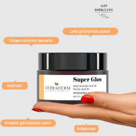 Herbaderm Super Glow - Nemlendirici Jel Krem 50ml - 6