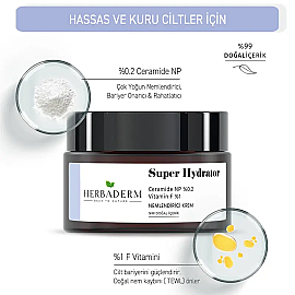 Herbaderm Super Hydrator Nemlendirici Krem 50ml - 4