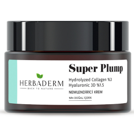Herbaderm Super Plump - Nemlendirici Krem 50ml - Herbaderm