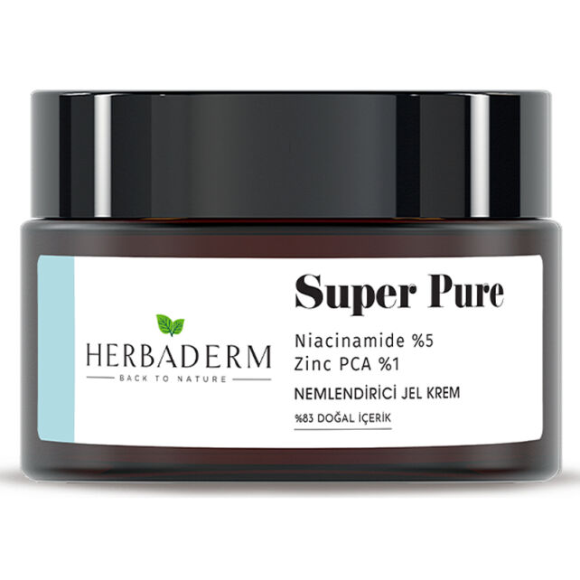 Herbaderm Super Pure Nemlendirici Jel Krem 50ml - 1
