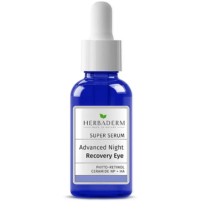 Herbaderm Super Serum Advanced Night Recovery Eye - Göz Çevresi Gece Serumu 20ml - 1