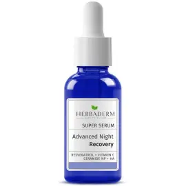 Herbaderm Super Serum Advanced Night Recovery - Onarıcı Etkili Gece Serumu 30ml - 1