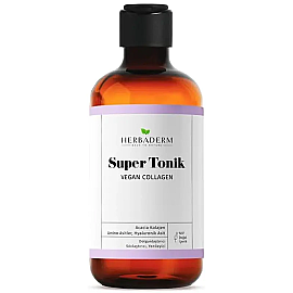 Herbaderm Vegan Collagen Super Tonik - Dolgunlaştırıcı Etkili Tonik 250ml - Herbaderm