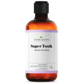 Herbaderm Vegan Collagen Super Tonik - Dolgunlaştırıcı Etkili Tonik 250ml - Herbaderm