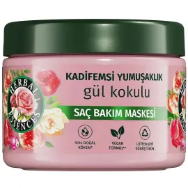 Herbal Essences Kadifemsi Yumuşaklık Gül Kokulu Saç Bakım Maskesi 300ml - 1