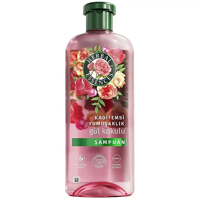 Herbal Essences Kadifemsi Yumuşaklık Gül Kokulu Şampuan 350ml - 1
