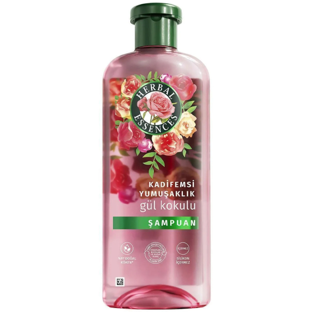 Herbal Essences Kadifemsi Yumuşaklık Gül Kokulu Şampuan 350ml - 1