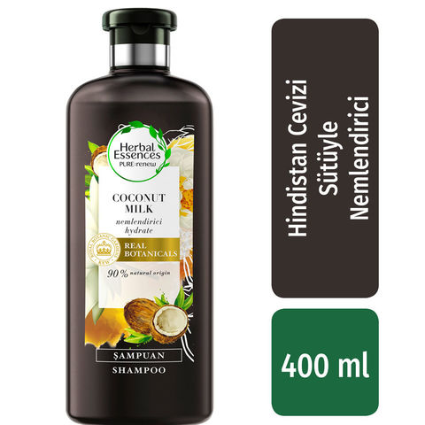 Herbal Essences Hindistan Cevizi Sütü Saç Bakım Şampuanı 400ml Herbal Essences Hindistan Cevizi Sütü Saç Bakım Şampuanı 400ml