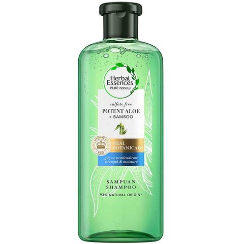 Herbal Essences Aloe Gücü + Bamboo Sülfatsız Şampuan 380ml Herbal Essences Aloe Gücü + Bamboo Sülfatsız Şampuan 380ml