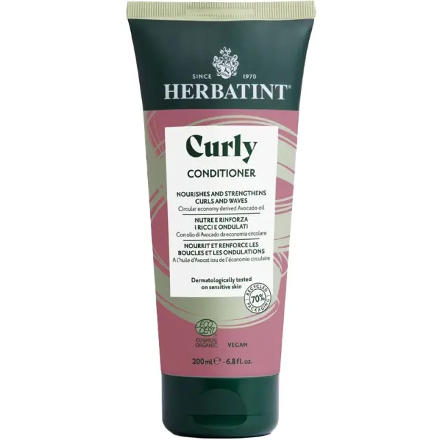 Herbatint Curly Conditioner - Kıvırcık Saç Bakım Kremi 200ml - 1