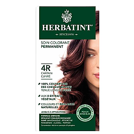 Herbatint Soin Colorant Permanent - Bitkisel İçerikli Saç Boyası No: 4R Copper Chestnut - Herbatint