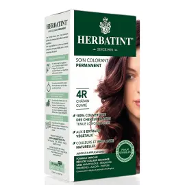 Herbatint Soin Colorant Permanent - Bitkisel İçerikli Saç Boyası No: 4R Copper Chestnut - 2