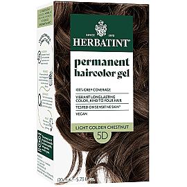 Herbatint Soin Colorant Permanent - Bitkisel İçerikli Saç Boyası No: 5D Light Golden Chestnut - 2