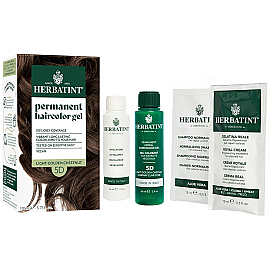 Herbatint Soin Colorant Permanent - Bitkisel İçerikli Saç Boyası No: 5D Light Golden Chestnut - 3