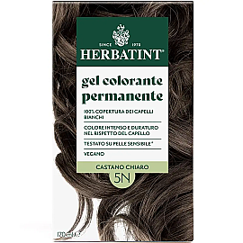 Herbatint Soin Colorant Permanent - Bitkisel İçerikli Saç Boyası No: 5N Light Chestnut - Herbatint