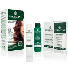 Herbatint Soin Colorant Permanent - Bitkisel İçerikli Saç Boyası No: 5R Light Copper chestnut - 3