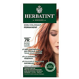 Herbatint Soin Colorant Permanent - Bitkisel İçerikli Saç Boyası No: 7R Copper Blonde - Herbatint
