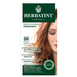 Herbatint Soin Colorant Permanent - Bitkisel İçerikli Saç Boyası No: 8R Light Copper Blonde - Herbatint