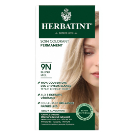 Herbatint Soin Colorant Permanent - Bitkisel İçerikli Saç Boyası No: 9N Honey Blonde - Herbatint