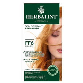 Herbatint Soin Colorant Permanent - Bitkisel İçerikli Saç Boyası No: FF6 Orange - Herbatint