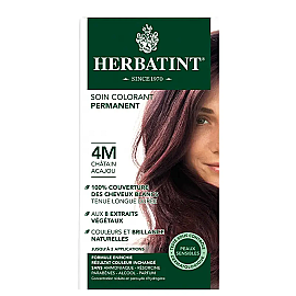 Herbatint Soin Colorant Permanent - Saç Boyası 4M Chatain Acajou - Herbatint