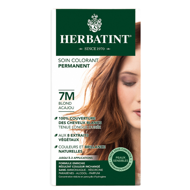 Herbatint Soin Colorant Permanent - Saç Boyası No: 7M Mahogany Blonde - 1