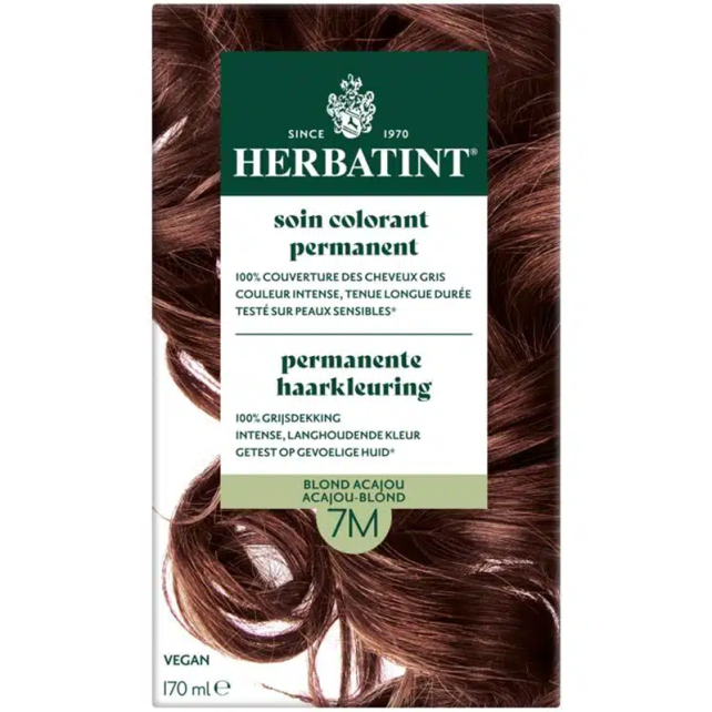 Herbatint Soin Colorant Permanent - Saç Boyası No: 7M Mahogany Blonde - 1