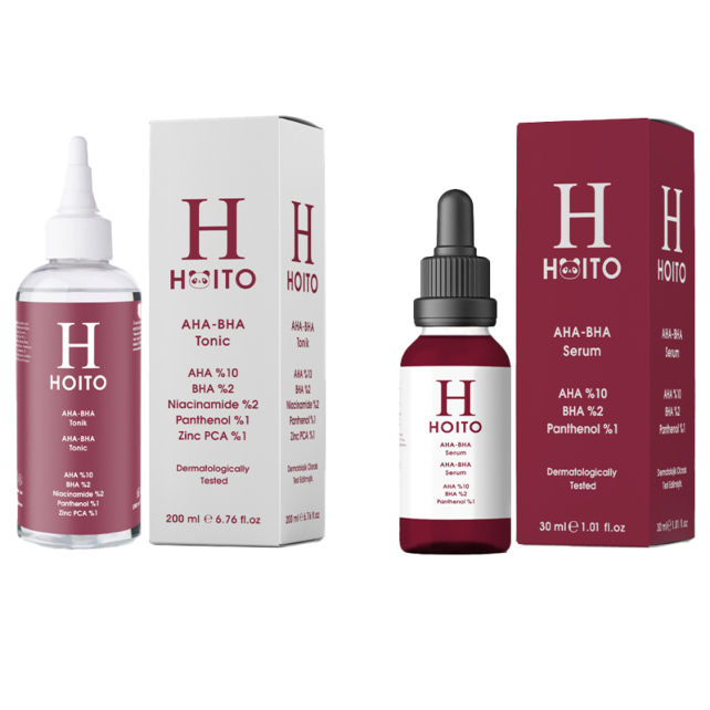 Hoito AHA-BHA Cilt Bakım Seti 2'li - 1