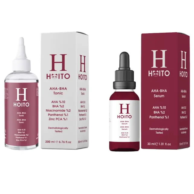 Hoito AHA-BHA Cilt Bakım Seti 2'li - 1