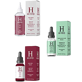 Hoito AHA - BHA Yüz Temizleme Seti 3'lü - Hoito