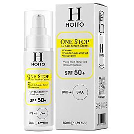 Hoito One Stop Sun Screen Cream SPF 50+ Güneş Kremi 50ml - Hoito