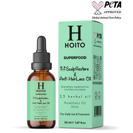 Hoito Superfood Anti Hairloos Oil - Saç Dökülmesine Karşı Bakım Yağı 50ml - 2