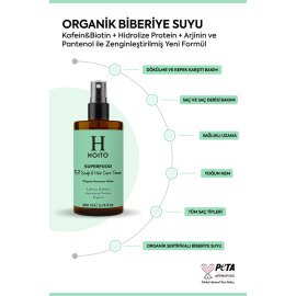 Hoito Superfood Scalp Hair Care Toner Organic Rosemary Water - Biberiye Suyu 200ml - 3