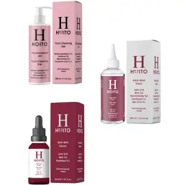 Hoito Temizleme Tonik ve Serum Seti 3'lü - Hoito