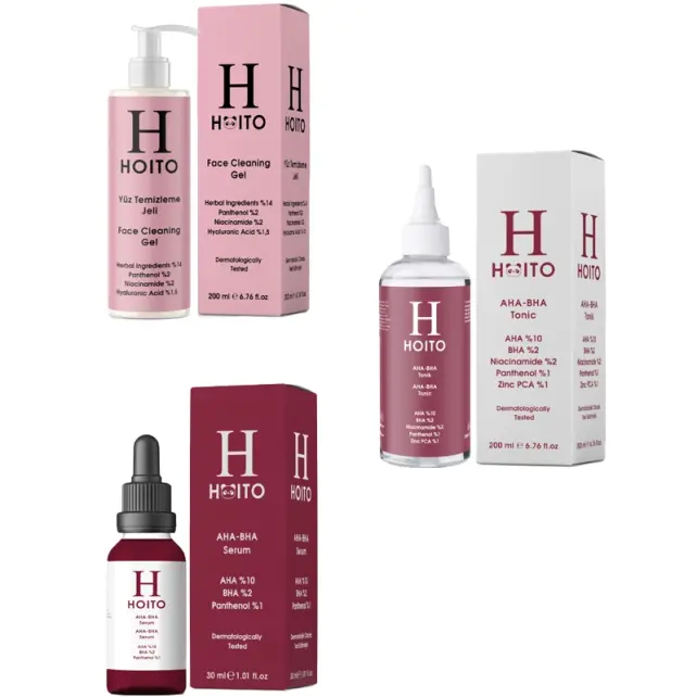 Hoito Temizleme Tonik ve Serum Seti 3'lü - 1