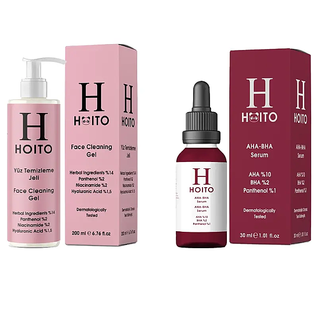 Hoito Yüz Temizleme AHA - BHA Bakım Seti - 1